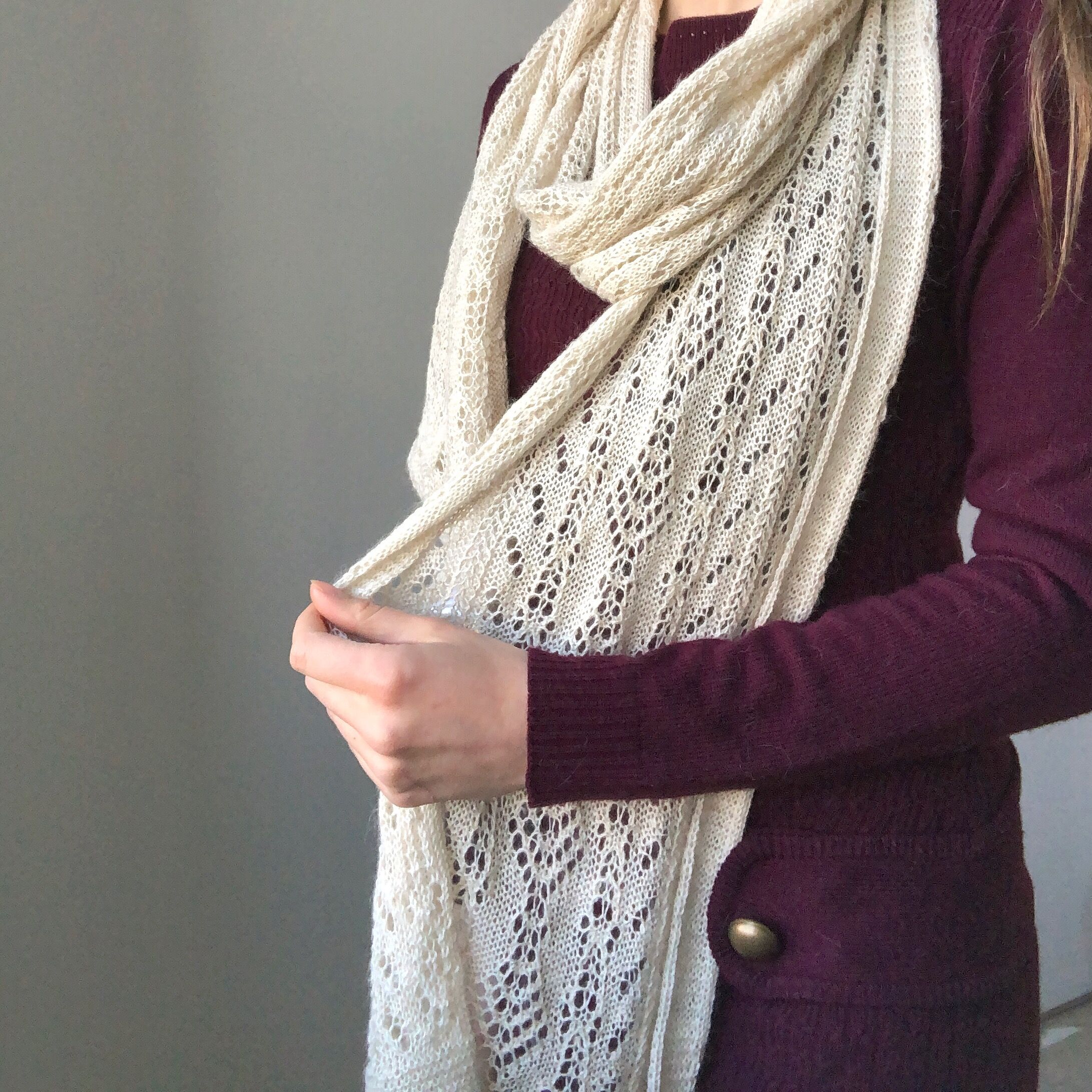 Arnetta Scarf - New Era Fiber 3D Knit